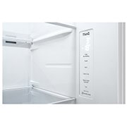 LG 635L Side by Side (Valkoinen), Jään ja veden annostelija, Energialuokka E, Vesi/jää ilman vesijohtoliitäntää, Smart Diagnosis™ - Wi-Fi-yhteys, LG GSLV71SWTE, GSLV71SWTE, thumbnail 5