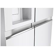 LG 635L Side by Side (Valkoinen), Jään ja veden annostelija, Energialuokka E, Vesi/jää ilman vesijohtoliitäntää, Smart Diagnosis™ - Wi-Fi-yhteys, LG GSLV71SWTE, GSLV71SWTE, thumbnail 8