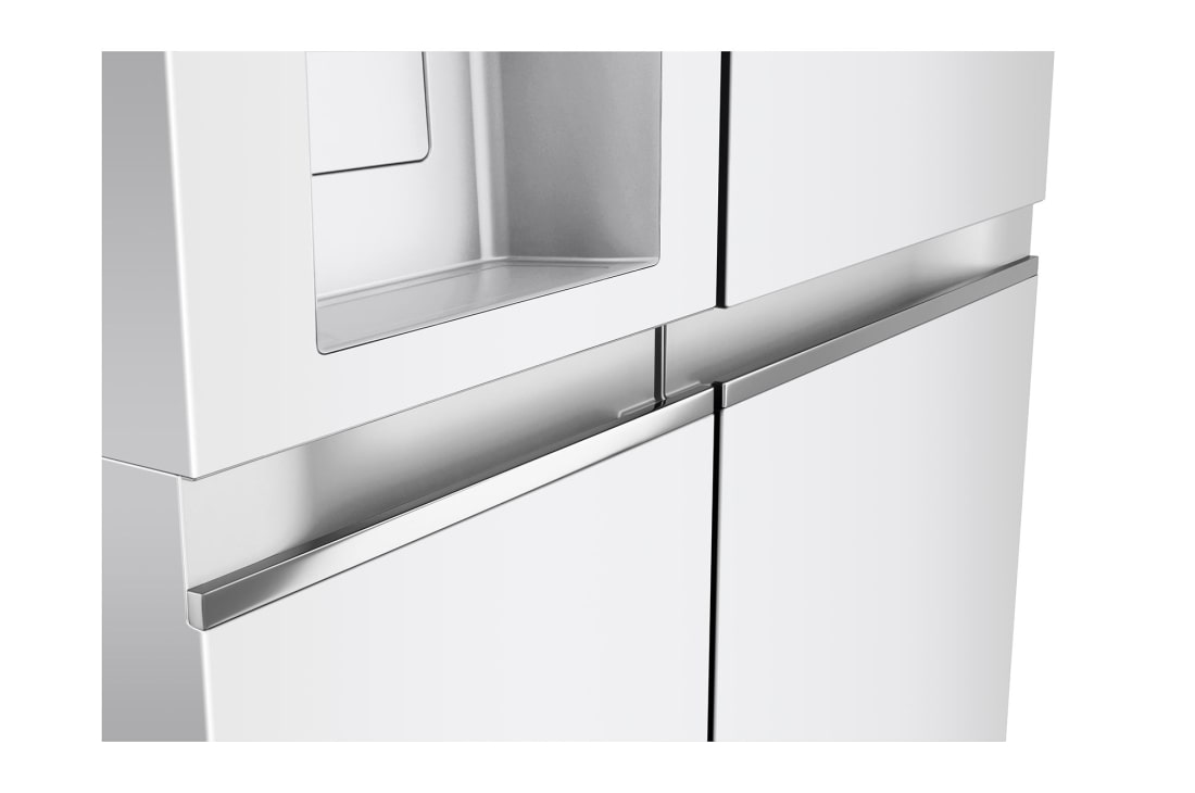 LG 635L Side by Side (Valkoinen), Jään ja veden annostelija, Energialuokka E, Vesi/jää ilman vesijohtoliitäntää, Smart Diagnosis™ - Wi-Fi-yhteys, LG GSLV71SWTE, GSLV71SWTE, thumbnail 8