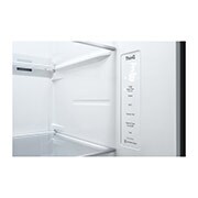 LG 635L Door in Door™ Side by Side (Shiny Steel), Energialuokka E, Vesi/jää vesijohtoliitännällä, Smart Diagnosis™ - Wi-Fi-yhteys, GSJV70PZLE, GSJV70PZLE, thumbnail 7