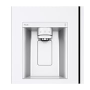 LG 635L Side by Side (Valkoinen), Jään ja veden annostelija, Energialuokka E, Vesi/jää vesijohtoliitännällä, Smart Diagnosis™ - Wi-Fi-yhteys, GSLV70SWTE, GSLV70SWTE, thumbnail 6
