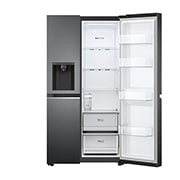 LG 635L Side by Side (Matte Black Steel), Jään ja veden annostelija, Energialuokka E, Vesi/jää ilman vesijohtoliitäntää, Smart Diagnosis™ - Wi-Fi-yhteys, GSLV71MCTE, GSLV71MCTE, thumbnail 10