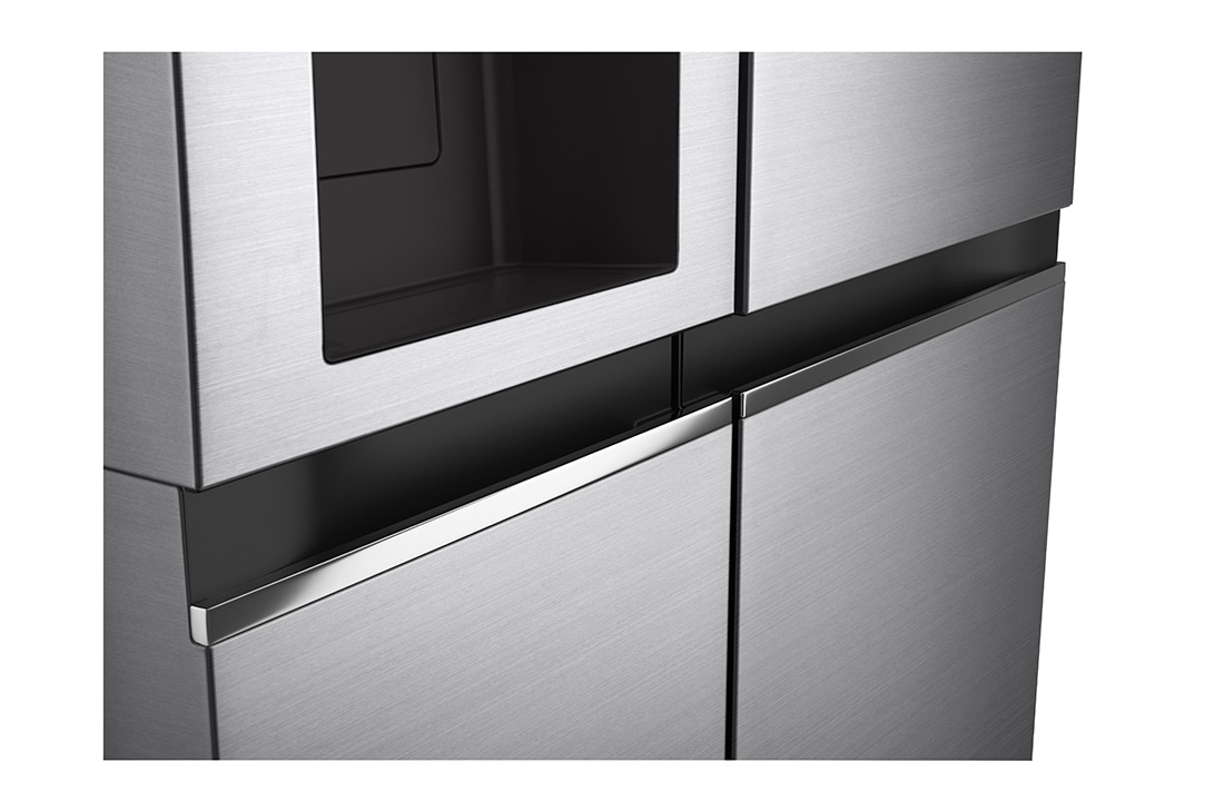 LG 635L Side by Side (Shiny Steel), Jään ja veden annostelija, Energialuokka E, Vesi/jää ilman vesijohtoliitäntää, Smart Diagnosis™ - Wi-Fi-yhteys, GSLV71PZLE, GSLV71PZLE, thumbnail 8