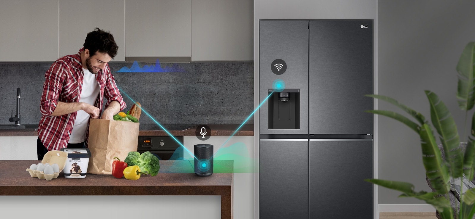 Helppo hallinta ääniavustajalla