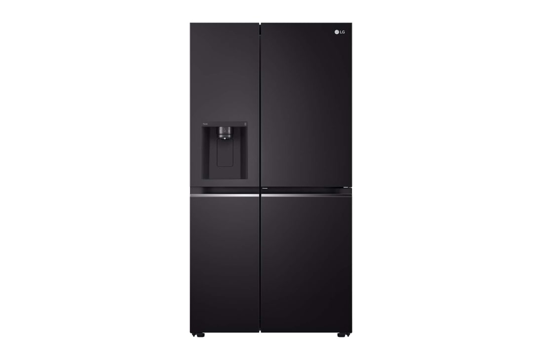 LG 635L Door in Door™ Side by Side (Western Black), Energialuokka E, Vesi/jää vesijohtoliitännällä, Smart Diagnosis™ - Wi-Fi-yhteys, GSJV70WBTE, GSJV70WBTE, thumbnail 2