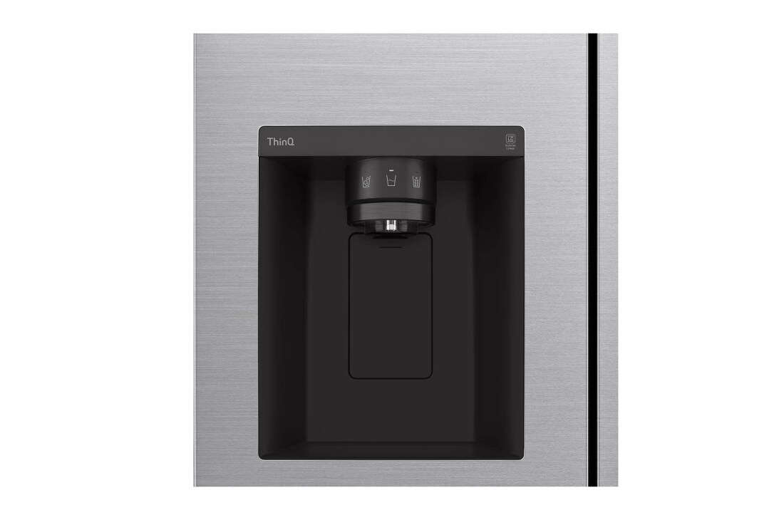 LG 635L Door in Door™ Side by Side (Shiny Steel), Energialuokka E, Vesi/jää ilman vesijohtoliitäntää, Smart Diagnosis™ - Wi-Fi-yhteys, GSJV71PZLE, GSJV71PZLE, thumbnail 5