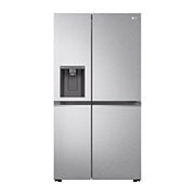 LG 635L Door in Door™ Side by Side (Metal Sorbet), Energialuokka E, Vesi/jää vesijohtoliitännällä, Smart Diagnosis™ - Wi-Fi-yhteys, GSJV70MBLE, GSJV70MBLE, thumbnail 1