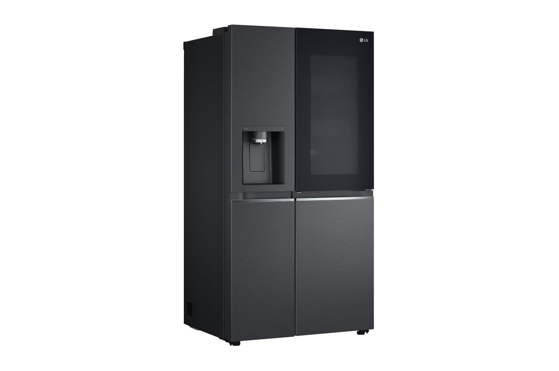 LG 635L InstaView Door in Door™ Side by Side (Matte Black Steel), Energialuokka E, Vesi/jää ilman vesijohtoliitäntää, Smart Diagnosis™ - Wi-Fi-yhteys, GSXV91MCAE, GSXV91MCAE, thumbnail 15