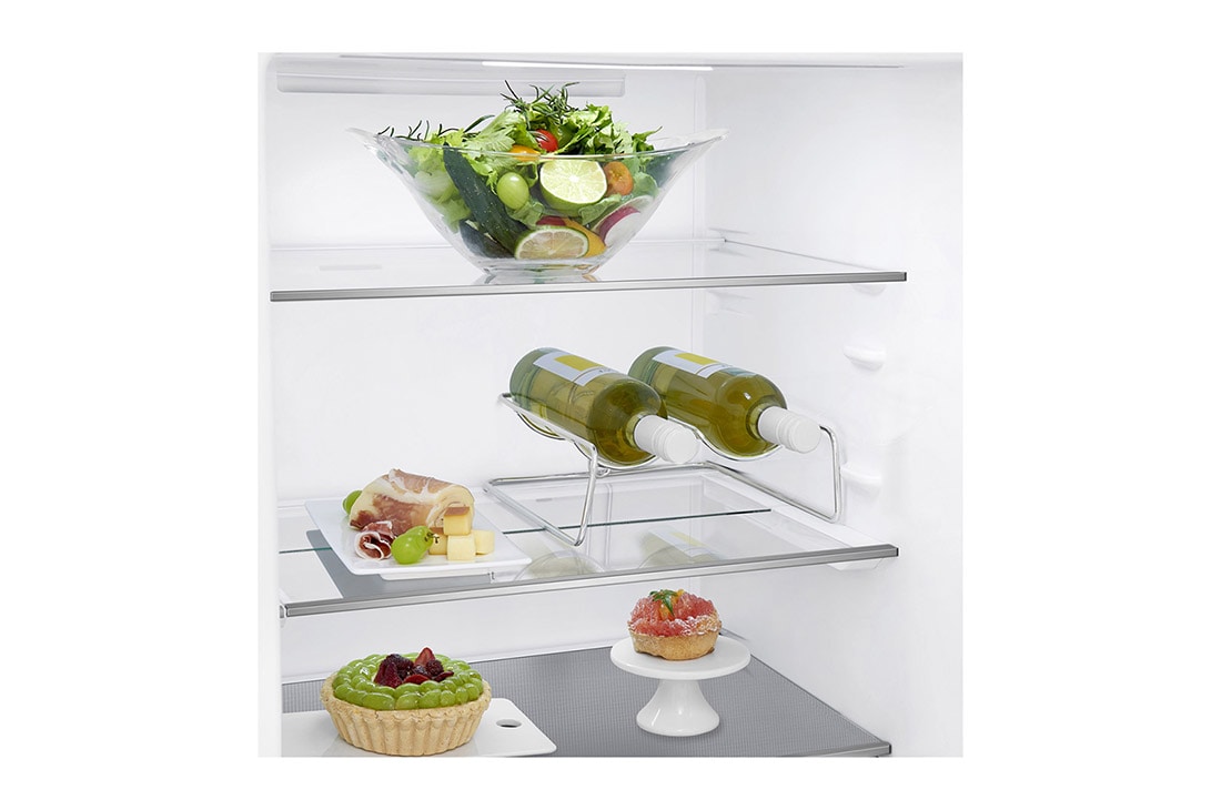 LG 1.86M 341L Jääkaappipakastimet(Shiny Steel) - Energialuokka D, Door Cooling™, GBB71PZEGN, GBB71PZEGN, thumbnail 8