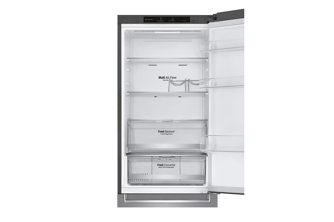 LG 1.86M 341L Jääkaappipakastimet(Shiny Steel) - Energialuokka D, Door Cooling™, GBB71PZEGN, GBB71PZEGN, thumbnail 10