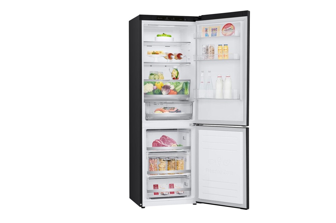 LG 1.86M 341L Jääkaappipakastimet(Matte Black) - Energialuokka D, Door Cooling™, GBB71MCEGN, GBB71MCEGN, thumbnail 13