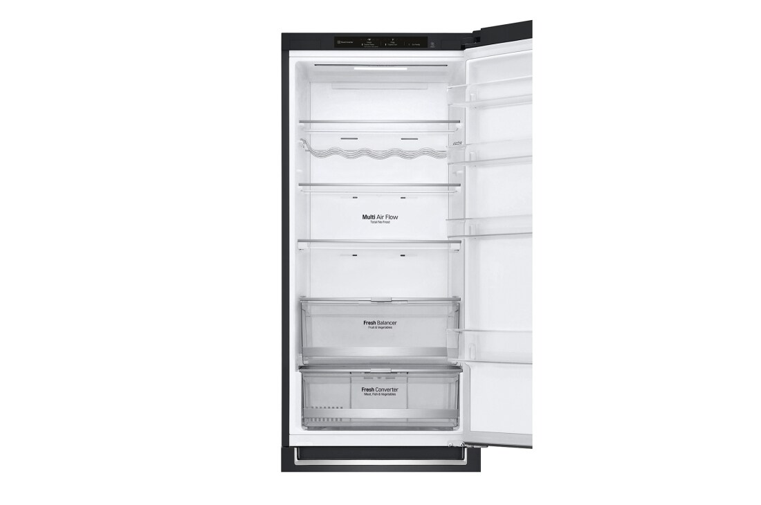 LG 2.03M 384L Jääkaappipakastimet(Matte Black) - Energialuokka D, Door Cooling™, GBB72MCEGN, thumbnail 9