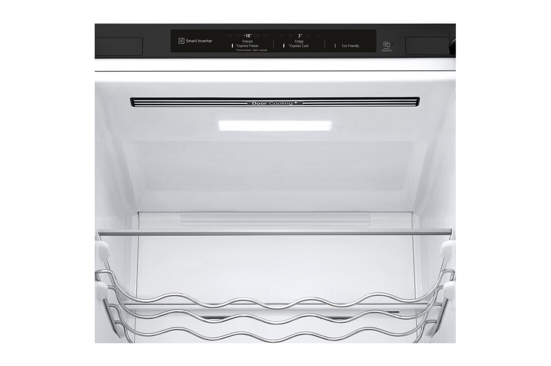 LG 2.03M 384L Jääkaappipakastimet(Matte Black) - Energialuokka D, Door Cooling™, GBB72MCEGN, thumbnail 10