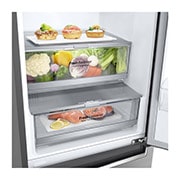 LG 2.03M 384L Jääkaappipakastimet(Shiny Steel) - Energialuokka D, Door Cooling™, GBB72PZEGN, thumbnail 3