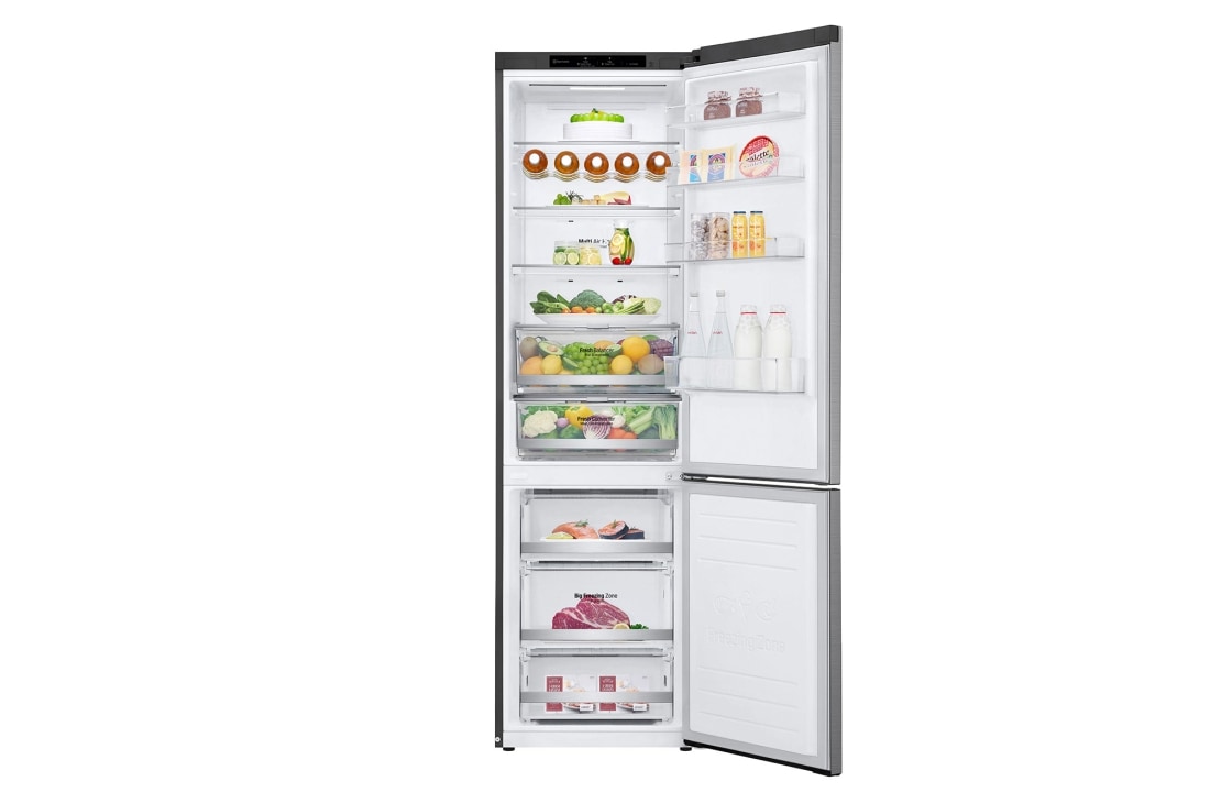 LG 2.03M 384L Jääkaappipakastimet(Shiny Steel) - Energialuokka D, Door Cooling™, GBB72PZEGN, thumbnail 2