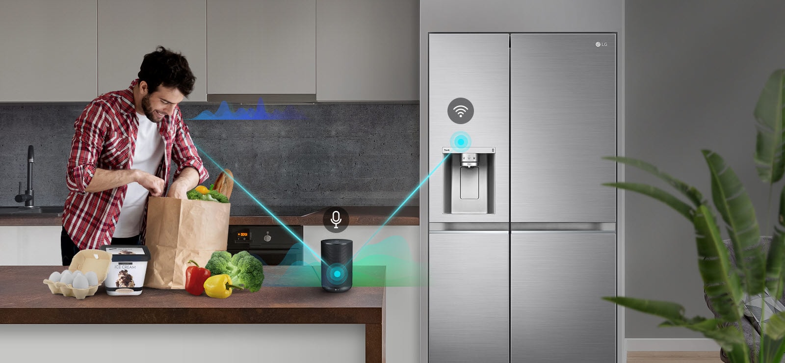 Helppo hallinta ääniavustajalla