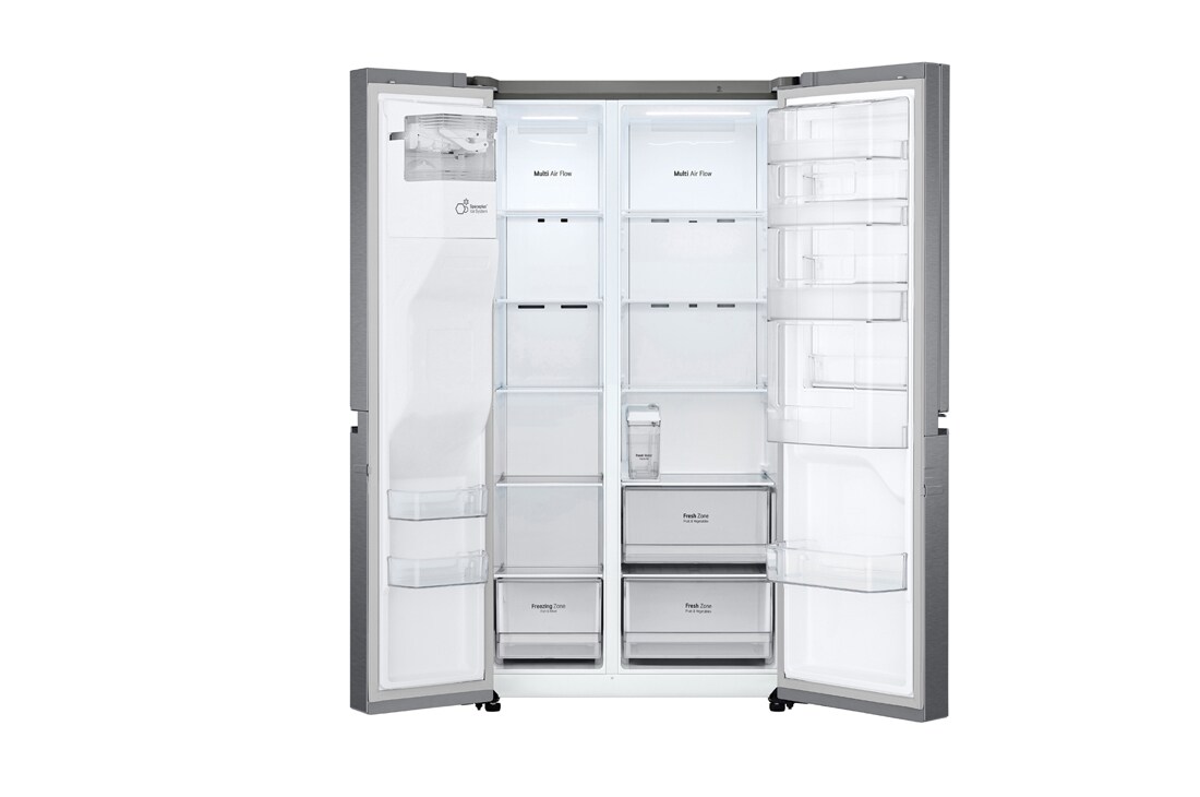 LG 634L Door in Door™ Side by Side (Dark Graphite), Energialuokka F, Vesi/jää ilman vesijohtoliitäntää, Smart Diagnosis™, GSJV31DSXF, GSJV31DSXF, thumbnail 11
