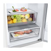 LG 2.03M 384L Jääkaappipakastimet (Valkoinen) - Energialuokka C, Door Cooling™ ja Smart Diagnosis™ - Wi-Fi-yhteys, GBP62SWXCC1, thumbnail 4