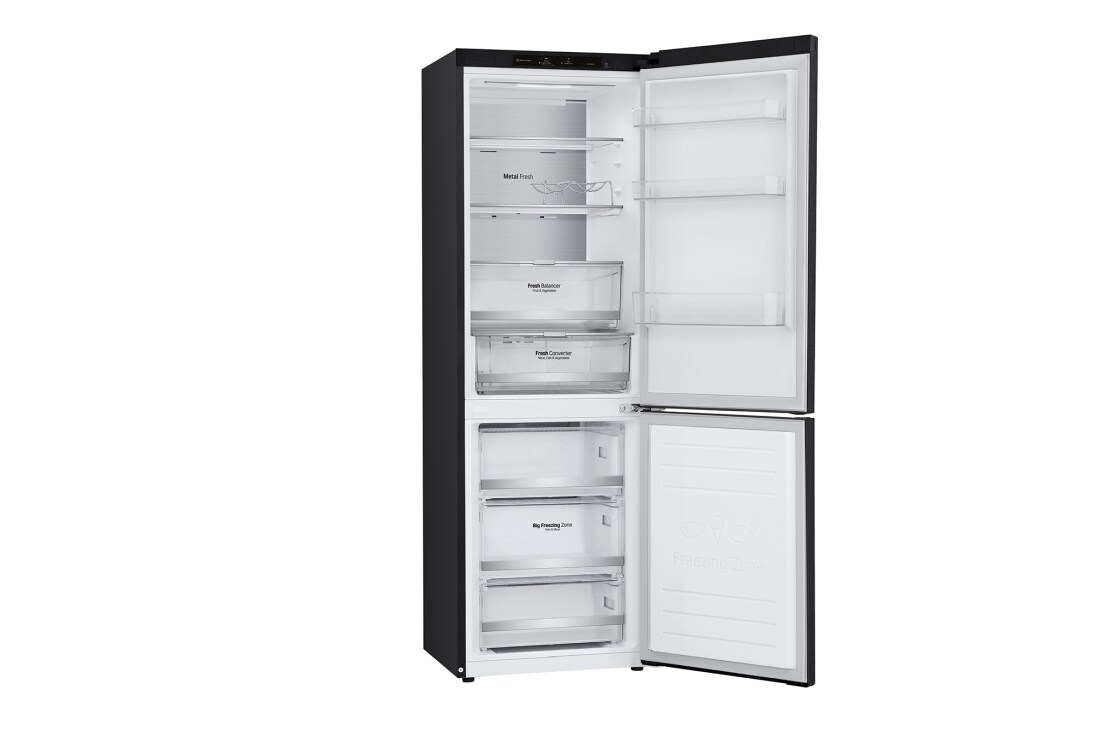 LG 1.86M 341L Jääkaappipakastimet(Matte Black) - Energialuokka C, DoorCooling™ ja Smart Diagnosis™ , ELB81MCVCP1, thumbnail 13