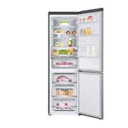 LG 1.86M 341L Jääkaappipakastimet (Shiny Steel) - Energialuokka D, Door Cooling™ ja Smart Diagnosis™ - Wi-Fi-yhteys, GBB71PZUGN, thumbnail 2