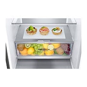 LG 1.86M 341L Jääkaappipakastimet (Shiny Steel) - Energialuokka D, Door Cooling™ ja Smart Diagnosis™ - Wi-Fi-yhteys, GBB71PZUGN, thumbnail 5