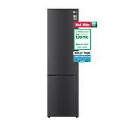 LG 2.03M 384L Jääkaappipakastimet (Matte Black) - Energiklasse A, edestä, GBP62MCNAC, thumbnail 1