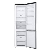 LG 2.03M 384L Jääkaappipakastimet (Matte Black) - Energiklasse A, Etu Avoin, GBP62MCNAC, thumbnail 3