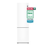 LG 2.03M 384L Jääkaappipakastimet (White) - Energiklasse A, edestä, GBP62SWNAC, thumbnail 1
