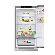 LG 1.86M 344L Jääkaappipakastimet (Prime Silver) - Energiklasse D, sisäkuva ruoan kanssa, GBV3100DPY, thumbnail 7