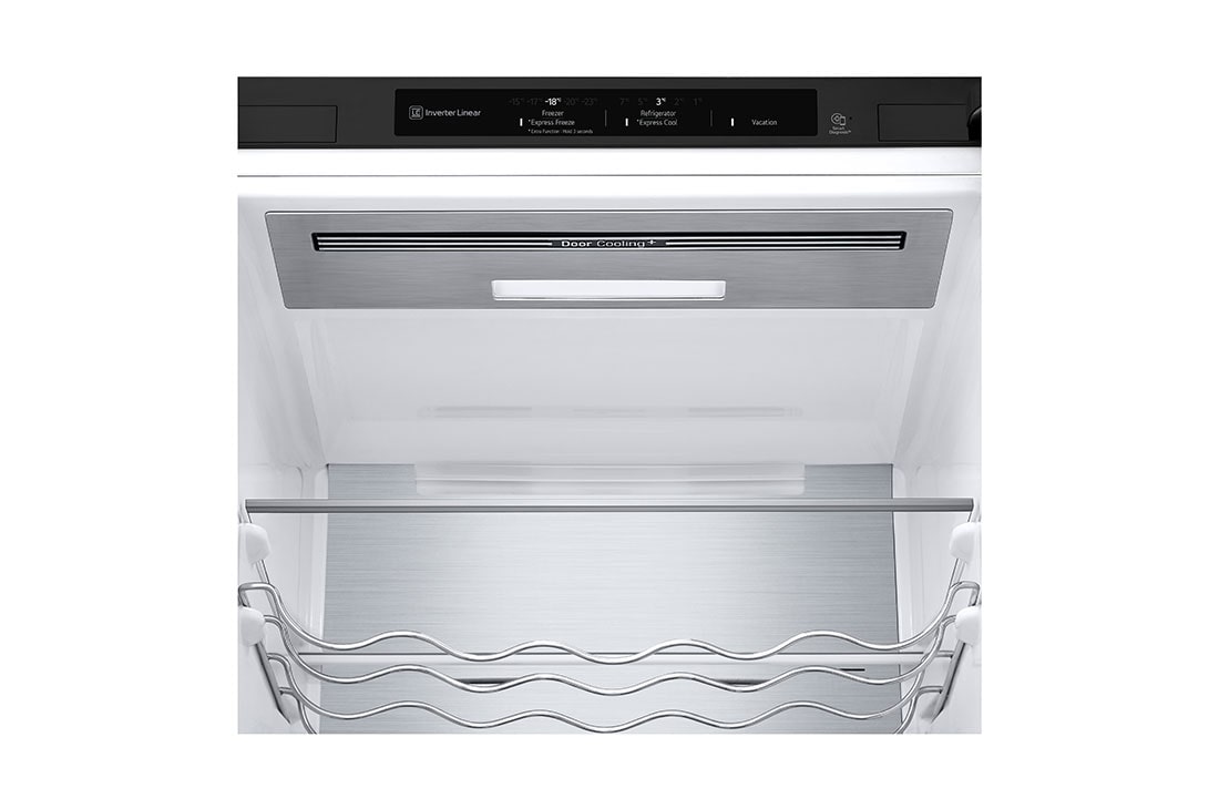 LG 2.03M 384L Jääkaappipakastimet (Matte Black) - Energiklasse A,  Oven jäähdytys LED, GBB92MCB2P, thumbnail 8