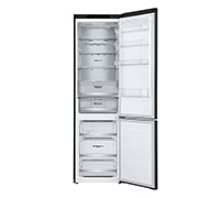 LG 2.03M 384L Jääkaappipakastimet (Matte Black) - Energiklasse A, Etuosa auki ilman ruokaa, GBB92MCB2P, thumbnail 3