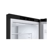 LG 2.03M 387L Jääkaappipakastimet (Essence Black Steel ) - Energialuokka C, Nature Fresh, Door Cooling+™ ja Smart Diagnosis™, inside view with food, GBV7280CEV, thumbnail 6