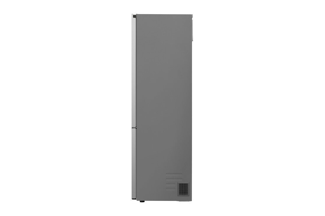 LG 2.03M 387L Jääkaappipakastimet (Prime Silver) - Energialuokka C, Nature Fresh, Door Cooling+™ ja Smart Diagnosis™, side view, GBV7280CPY, thumbnail 14