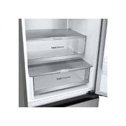 LG 2.03M 387L Jääkaappipakastimet (Prime Silver) - Energialuokka C, Nature Fresh, Door Cooling+™ ja Smart Diagnosis™, inside view with food, GBV7280CPY, thumbnail 4