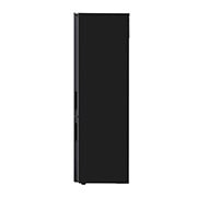 LG 2.03M 384L Jääkaappipakastimet (Matte Black Stainless Steel) - Energialuokka B, Nature Fresh, Door Cooling+™ ja Smart Diagnosis™, side view , GBP62MCNBC, thumbnail 16