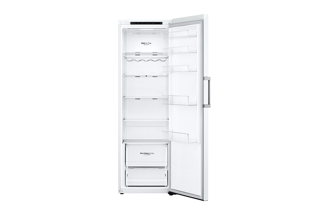 LG 386L Vapaasti seisova jääkaappi (Valkoinen) - Energialuokka D, Door Cooling™, LINEARCooling™, Moist Balance Crisper™, Vetolaatikko ruokaa, GLT51SWGSF, thumbnail 5