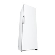 LG 386L Vapaasti seisova jääkaappi (Valkoinen) - Energialuokka D, Door Cooling™, LINEARCooling™, Moist Balance Crisper™, Perspektiivinäkymä vasemmalta avoinna, GLT51SWGSF, thumbnail 8