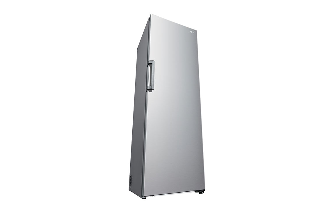 LG 386L Vapaasti seisova jääkaappi (Shiny Steel) - Energialuokka D, Door Cooling™, LINEARCooling™, Moist Balance Crisper™, Left Perspective view, GLT51PZGSF, thumbnail 12