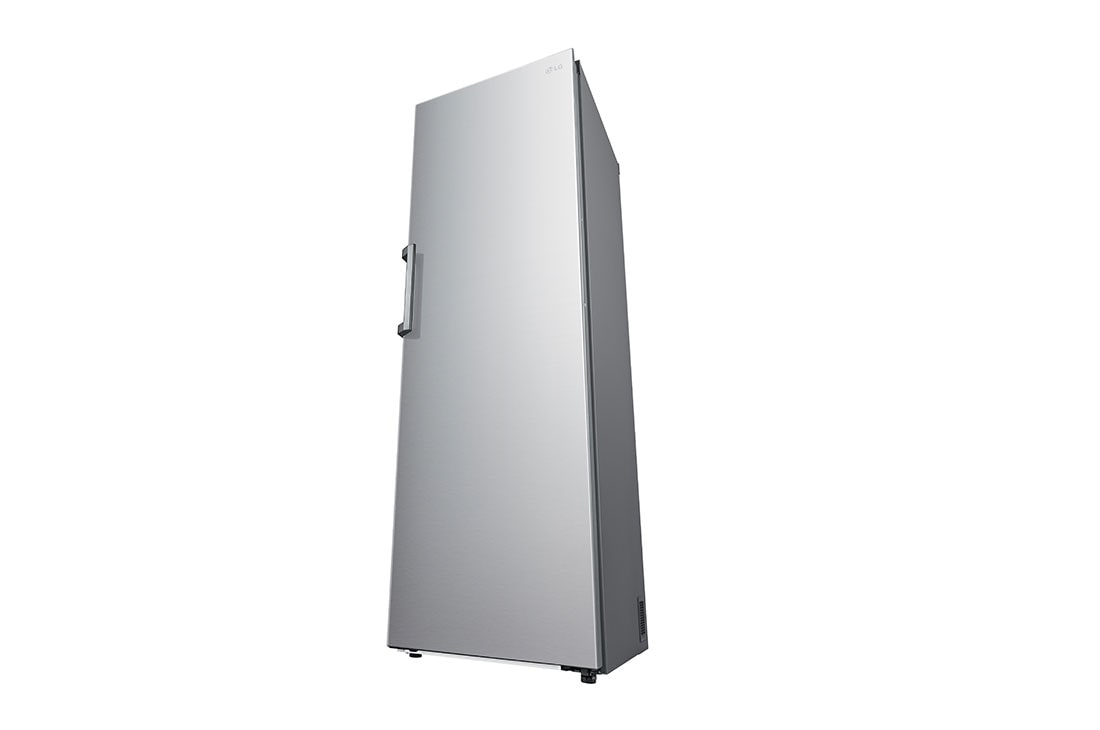 LG 386L Vapaasti seisova jääkaappi (Shiny Steel) - Energialuokka D, Door Cooling™, LINEARCooling™, Moist Balance Crisper™, Right Perspective view, GLT51PZGSF, thumbnail 13