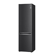LG 2.03M 384L Jääkaappipakastimet(Matte Black Stainless Steel) - Energialuokka C, Nature Fresh, Door Cooling+™ ja Smart Diagnosis™, Right side-view, GBB62MCGGN, thumbnail 14