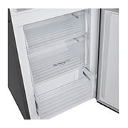 LG 1.86M 304L Jääkaappipakastimet(Silver) - Energialuokka D,  Zero Clearance, Total No Frost, bBottom freeze open detail view, GBM21HSADH, thumbnail 7