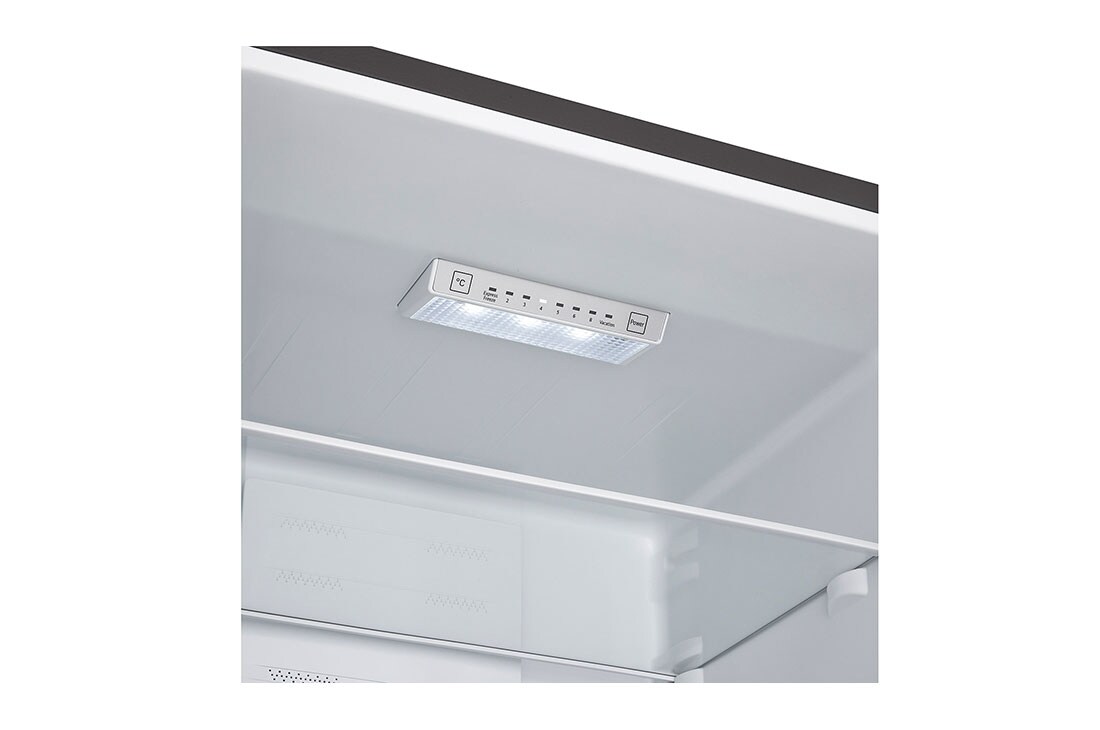 LG 2.03M 336L Jääkaappipakastimet(Silver) - Energialuokka D, Fresh Switch, Zero Clearance, Total No Frost, LED indicator, GBM22HSADH, thumbnail 5