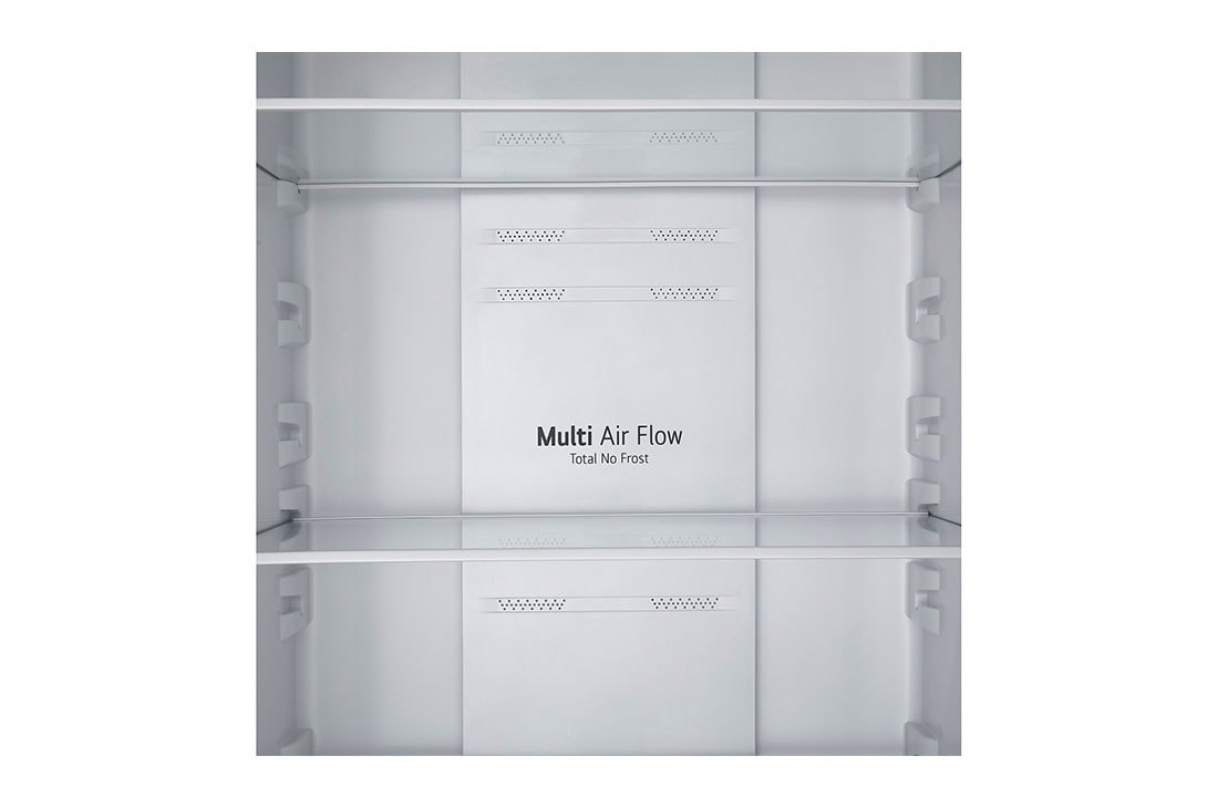LG 2.03M 336L Jääkaappipakastimet(Silver) - Energialuokka D, Fresh Switch, Zero Clearance, Total No Frost, shelves view, GBM22HSADH, thumbnail 6