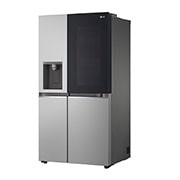 LG 635L InstaView™ Side by Side (Prime Silver), Energialuokka E, Vesi/jää ilman vesijohtoliitäntää, Smart Diagnosis™ kanssa Wi-Fi, right view, GSGV81PYLL, thumbnail 14