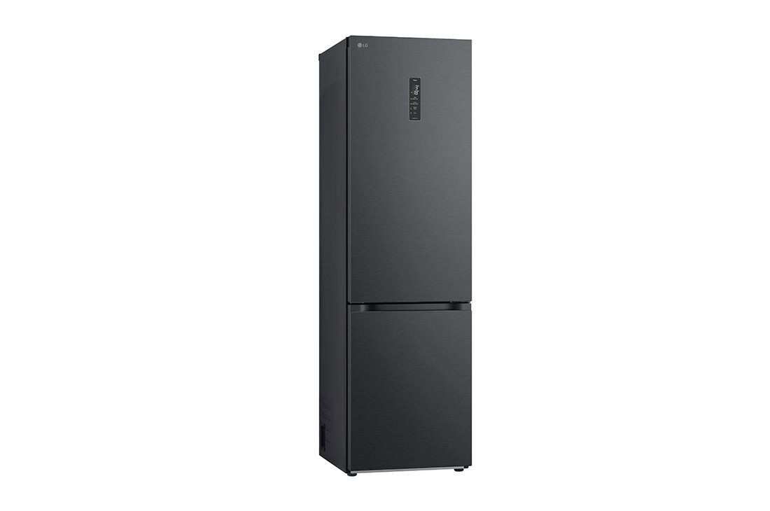 LG 2.03M 387L Jääkaappipakastimet (Matte Black) - Energialuokka C, Door Cooling™ ja Smart Diagnosis™ ja Wi-Fi, left side view, GBV5250CEP, thumbnail 13