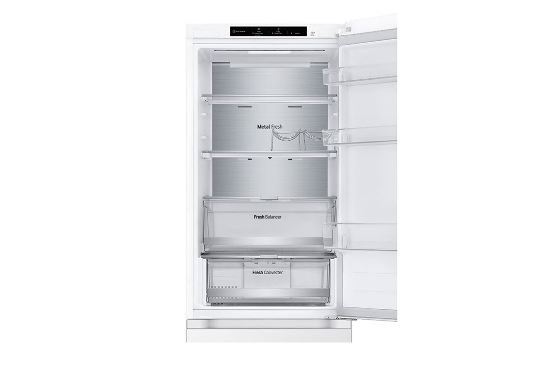 LG 1.86M 344L Jääkaappipakastimet (Valkoinen ) - Energialuokka D, Nature Fresh, Door Cooling+™ ja Smart Diagnosis™,  Laatikko Käsin, GBV7180DSW, thumbnail 10