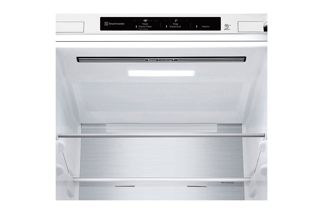 LG 1.86M 344L Jääkaappipakastimet (Valkoinen ) - Energialuokka D, Nature Fresh, Door Cooling+™ ja Smart Diagnosis™, Ovenjäähdytys LED, GBV7180DSW, thumbnail 12