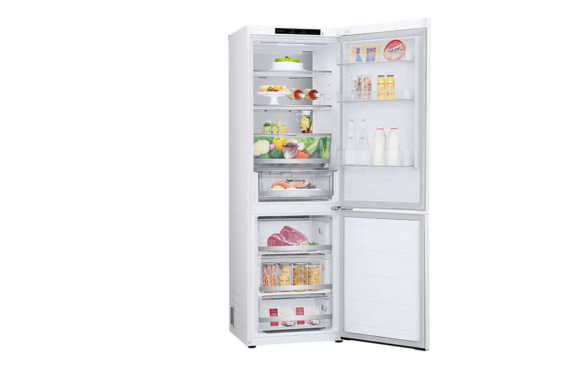 LG 1.86M 344L Jääkaappipakastimet (Valkoinen ) - Energialuokka D, Nature Fresh, Door Cooling+™ ja Smart Diagnosis™, Vasen puoli avoin ruoka, GBV7180DSW, thumbnail 13