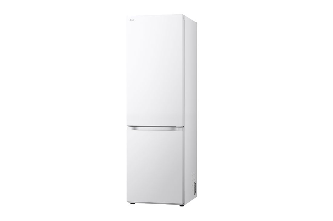 LG 1.86M 344L Jääkaappipakastimet (Valkoinen ) - Energialuokka D, Nature Fresh, Door Cooling+™ ja Smart Diagnosis™, Oikea näkymä, GBV7180DSW, thumbnail 16