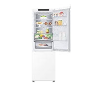 LG 1.86M 344L Jääkaappipakastimet (Valkoinen ) - Energialuokka D, Nature Fresh, Door Cooling+™ ja Smart Diagnosis™, Etu Avoin, GBV7180DSW, thumbnail 2